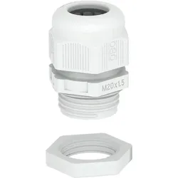 OBO Bettermann, Kabelverbindung, 2022764 Kabelverschraubung 1.5 mm Kunststoff, PA Lichtgrau 50 S