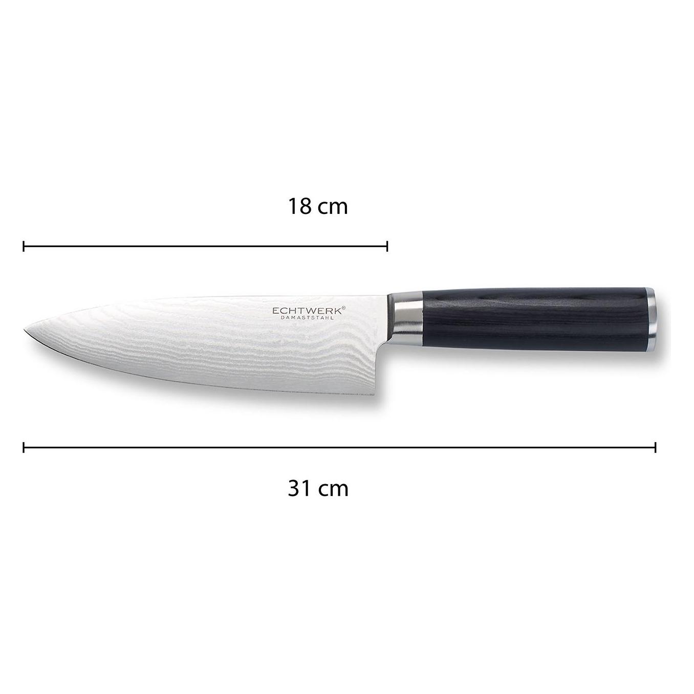 Echtwerk Damast Kochmesser (18 cm) (EW-DM-0310)