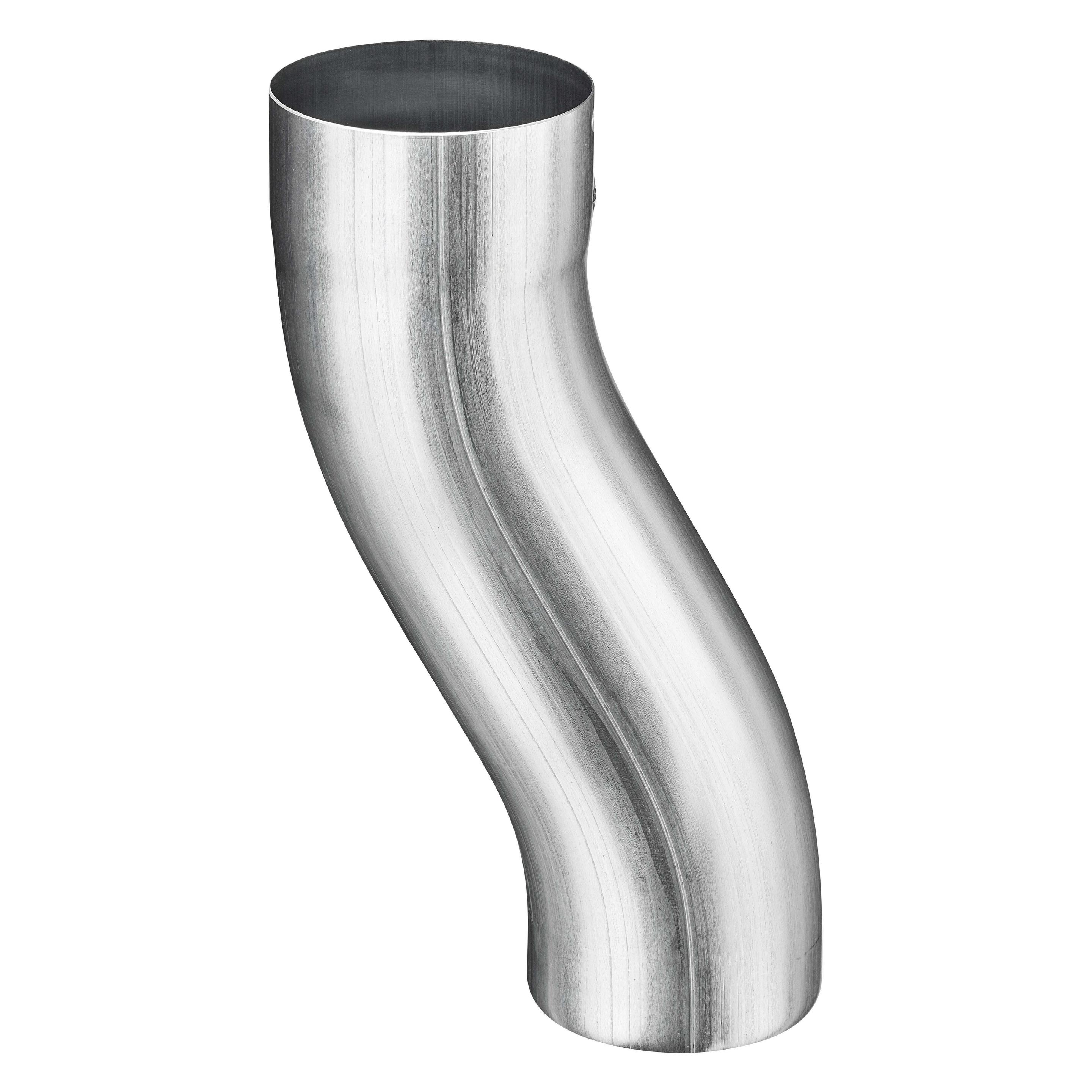 Grömo Zink-Sockelknie 100mm, Ausladung 60mm (62295)