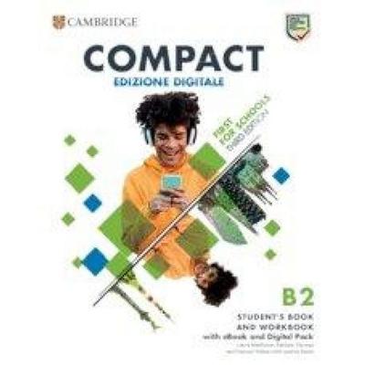 Compact First for Schools B2 First Student's Book and Workbook with eBook and Digital Pack (Italian Edition), Taschenbuch von Laura Matthews,Barbara