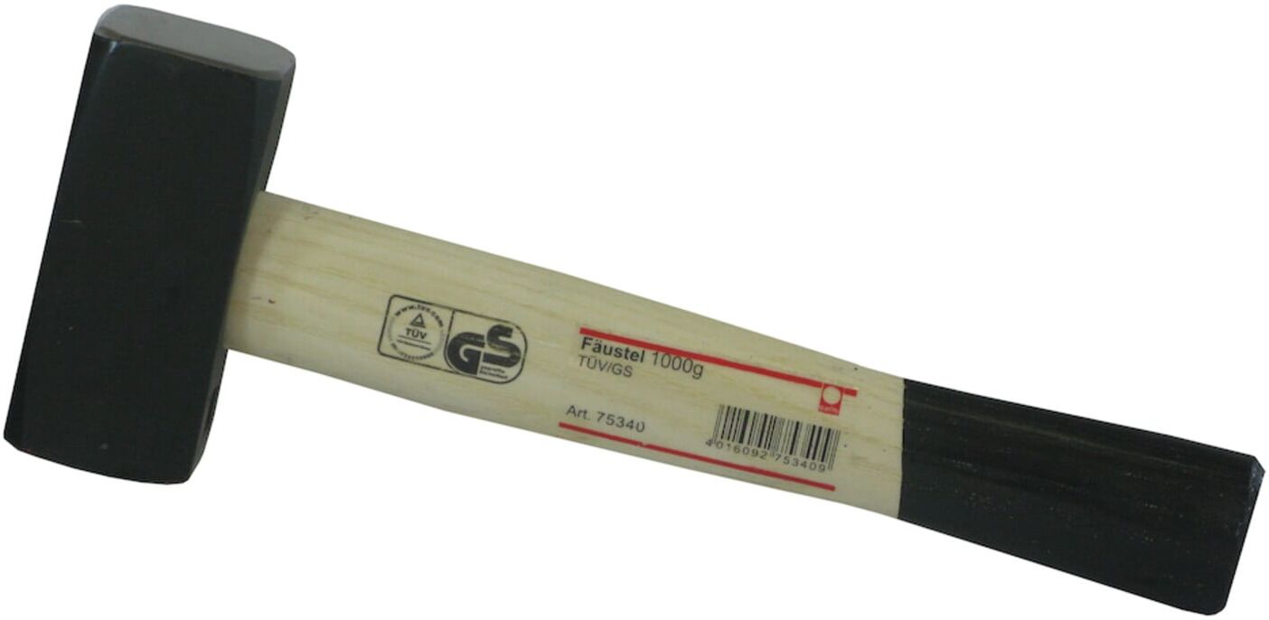 Handfäustel 1,50kg ; E/D/E (75342)