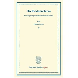 Die Bodenreform., Fachbücher von Paula Gutzeit