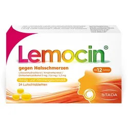 Lemocin Honig-Zitronengeschmack 24 St