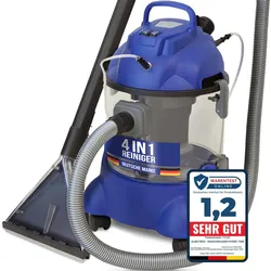 ALBATROS XXL Waschsauger Hydro 7500 - 4in1 Polsterreiniger Teppichreiniger - 1200 Watt, 20l Volumen, 22 kPa Saugleistung