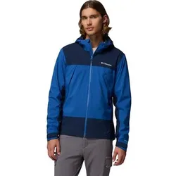 COLUMBIA Herren Regenjacke Boulder Falls Jacket, Größe M in Blau Blau