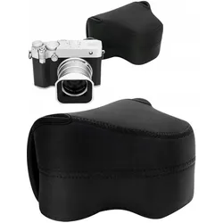 JJC Pokrowiec Futerał Kabura Etui Neoprene do FUJIFILM FUJI GFX100RF GFX 100RF / OC-GFX BLACK, Kameratasche, Schwarz