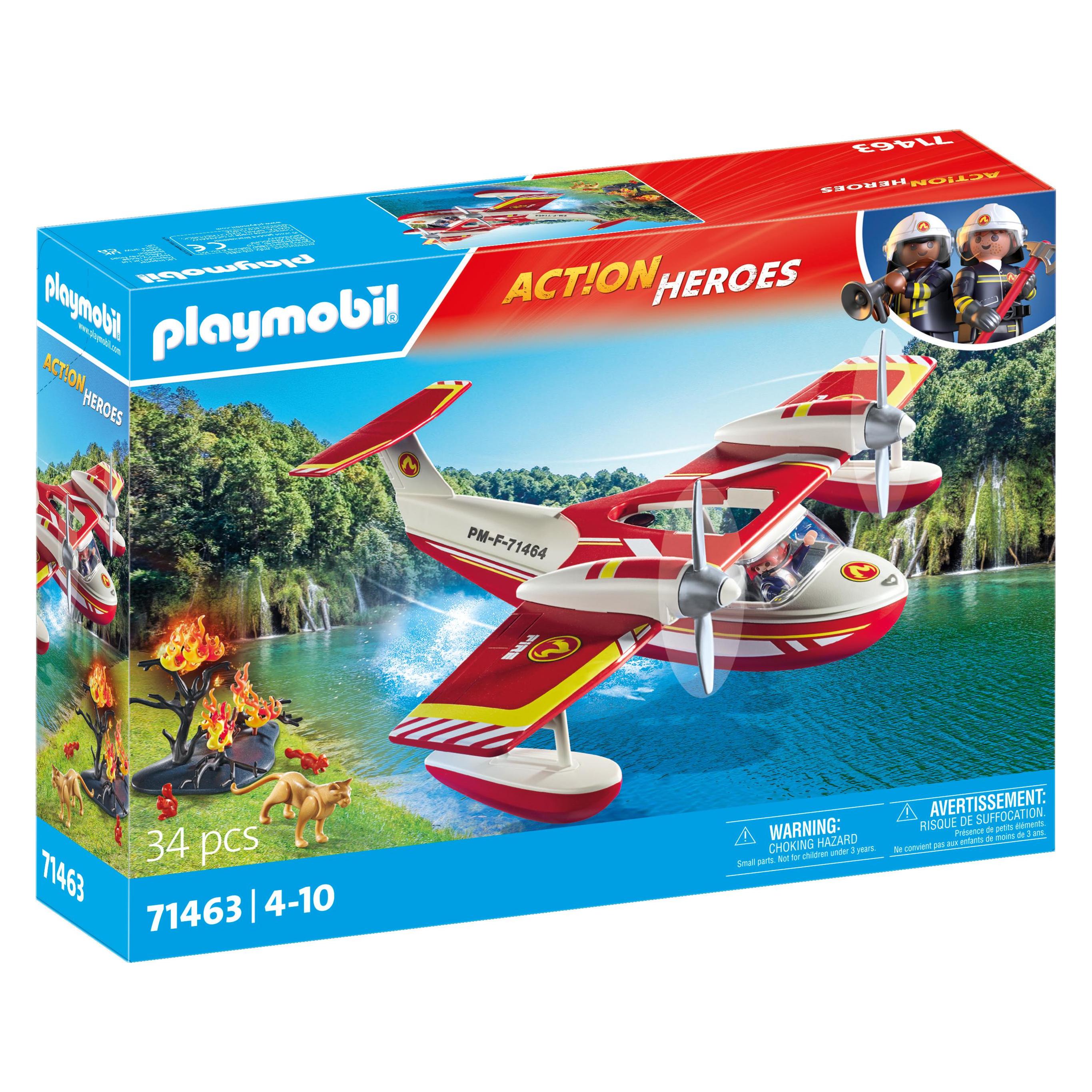 Playmobil Feuerwehrflugzeug mit Löschfunktion (71463) (71463)