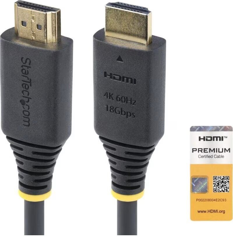 Startechcom Cable Hdmi 4k 4m Macho Negro Talla Única Unisex
