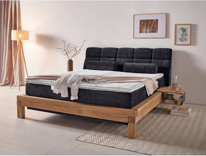 Home affaire Villads Liegefläche: 180/200 cm, Inside-Boxspring-Unterbau, recycelte Stoffe
