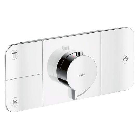 Axor Fertigmontageset ONE f UP-Thermostat 3 Verbraucher chrom (45713000)