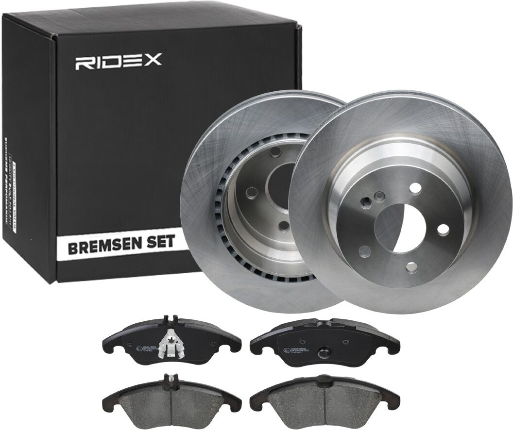 RIDEX 3405B1071 Brake discs and pads set