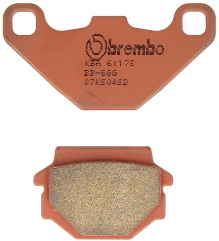 Jeu de plaquettes de frein, non homologué pour la route BREMBO 07KS04SD