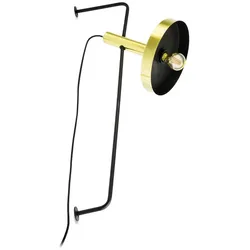 Faro Wandleuchte WHIZZ IP27, IP20, gold, schwarz FAR-20165-96