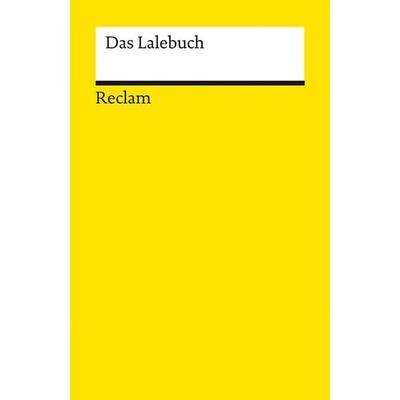 Das Lalebuch, Taschenbuch von , Reclam, Philipp, 978-3-15-014335-3