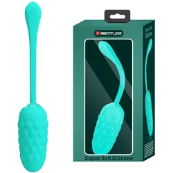 Pretty Love, Vibrator, Vibrierendes Ei Mit Wiederaufladbarer Meerestextur In Aquagrün