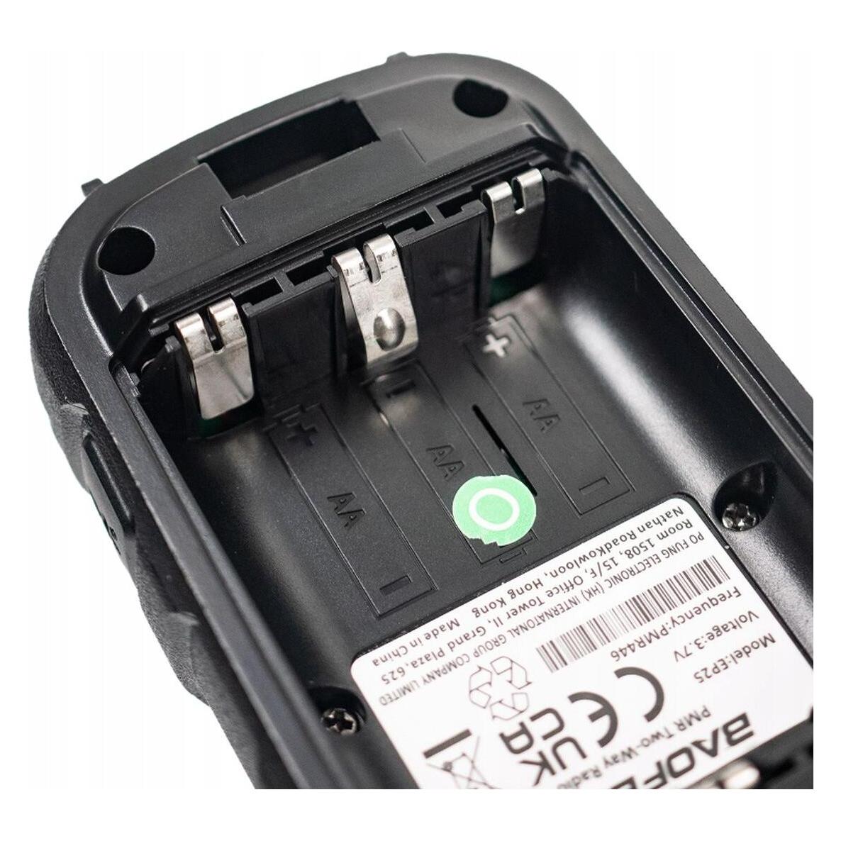 Baofeng Walkie-Talkie BF-T25E Schwarz (10 km) (5904921481861)