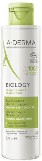 A-Derma Biology Acqua Micellare Dermatologica Idra-Detergente 200 ml