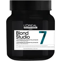L'Oréal Paris, Haarfarbe, L'Oreal Blond Studio 7 Lightening Platinum Plus Paste 500g (Platin)