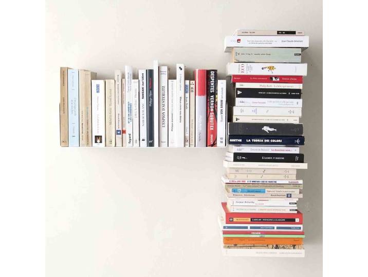 Petite bibliothèque murale - 60 cm - gauche - teebooks
