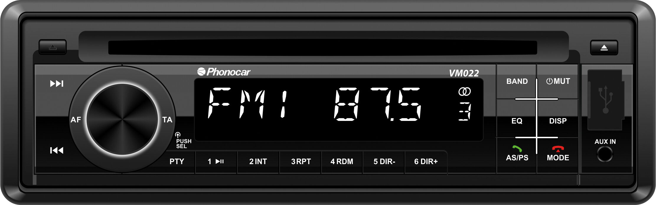 Phonocar Cd-Radio Dab+ Autoradio Vm022