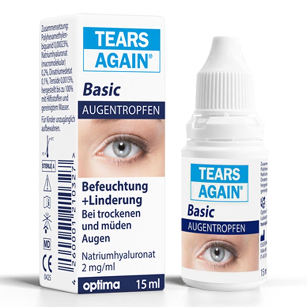 OPTIMA Pharmazeutische GmbH Tears Again Basic Augentropfen 19079932