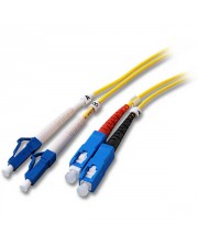 EFB Elektronik EFB-Elektronik Netzwerkkabel LC Single-Modus M bis SC M 10 m Glasfaser halogenfrei (O0360.10)
