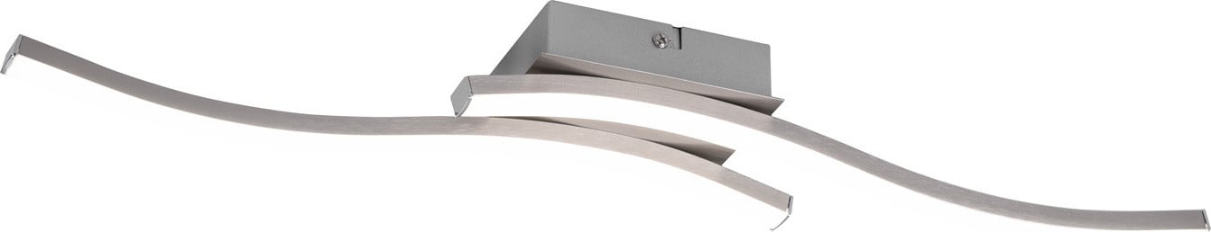TRIO Route LED plafondlamp RVS 4000K