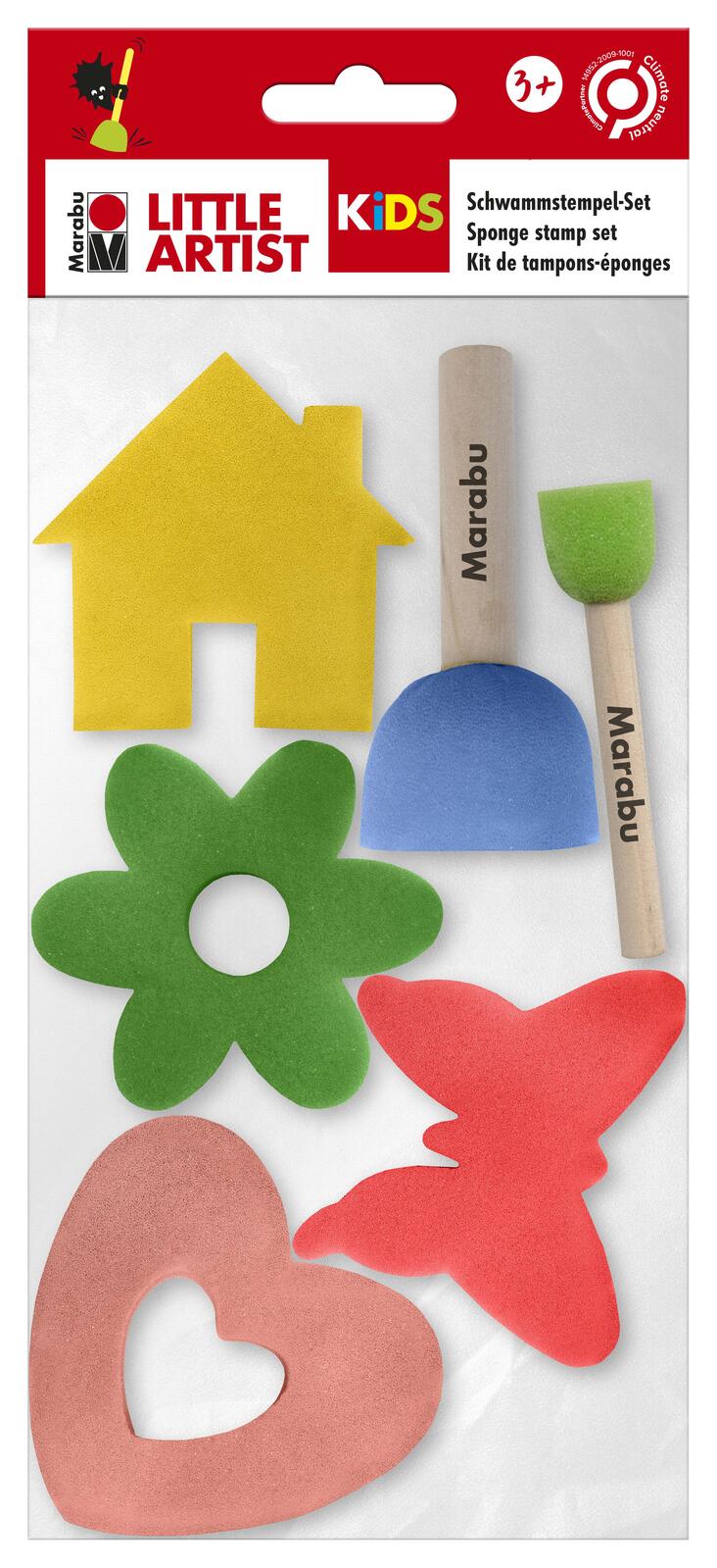 Marabu Malschwämme Little Artist Stempel 0318000000012