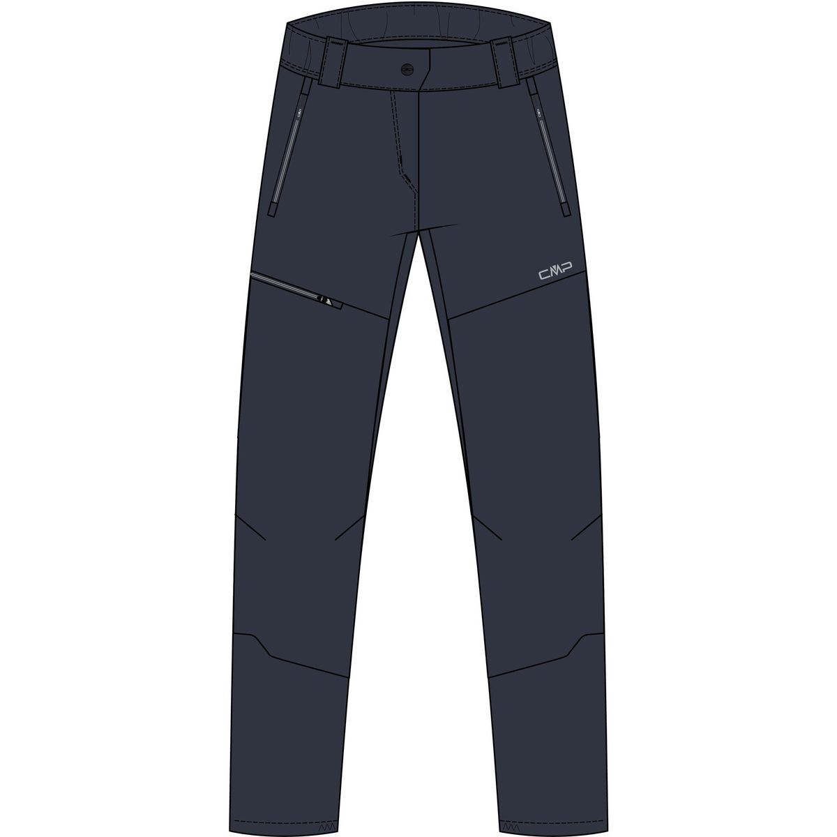 CMP Woman Long Pant antracite (U423) 46 36T5426-U423-46