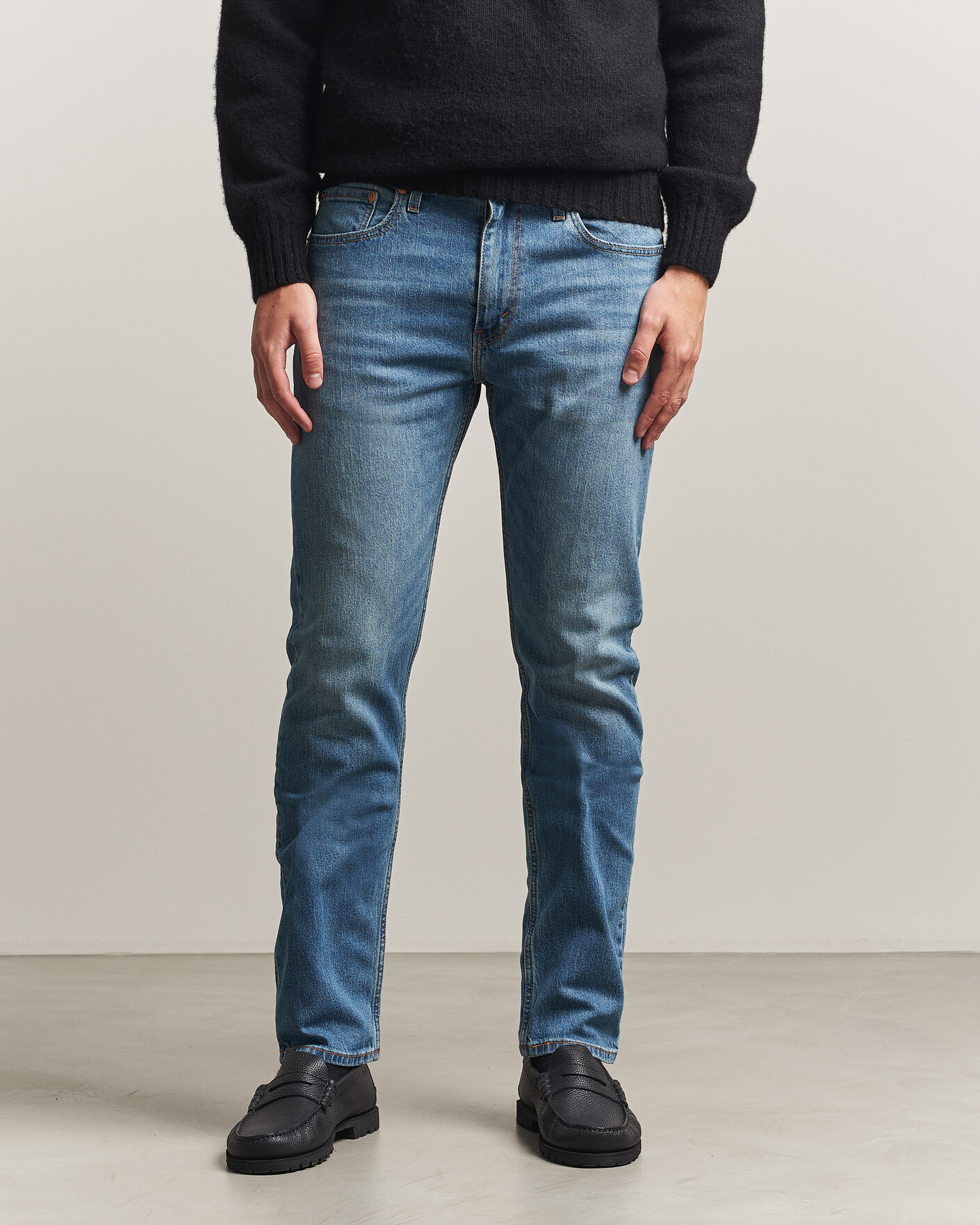 Levi's 502 Taper Jeans Come Closer men W33L32 Blå