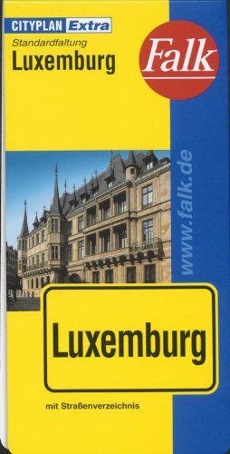 Falk Cityplan Extra Standardfaltung International Luxemburg mit Straßenverzeichnis - Preis vom 11.10.2026 15:43:13 h