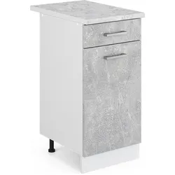 Vicco, Regal, Küchenunterschrank R-Line (40 x 60 x 81.60 cm)