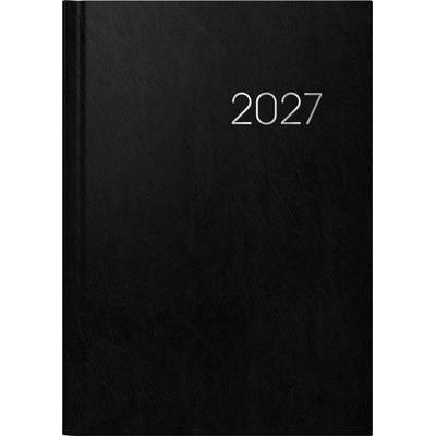 BRUNNEN 1079660907 Buchkalender Mod. 796 2027 A5, Kunststoff, schwarz