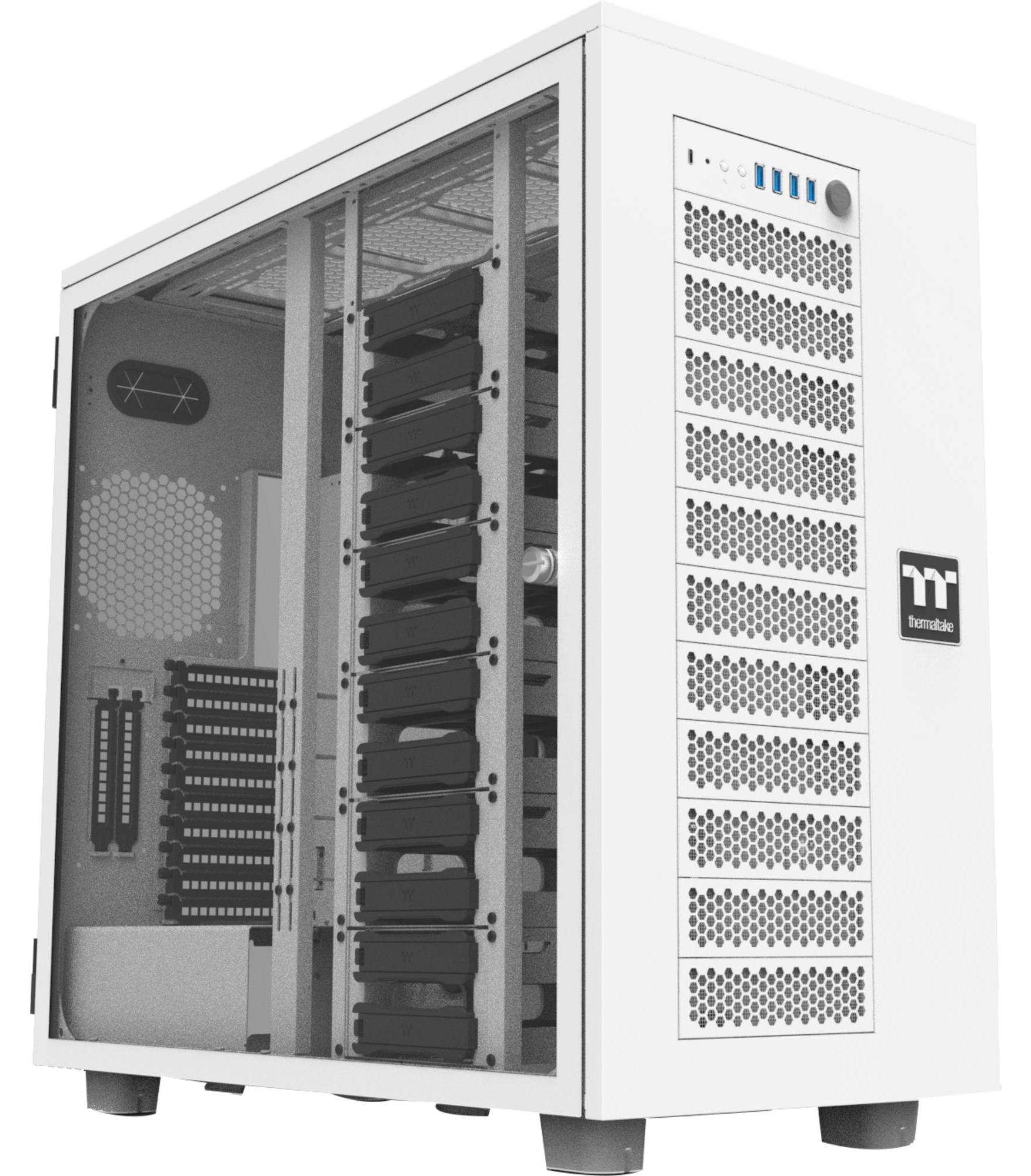 Thermaltake AX700 TG, Tower, PC, Weiß, ATX, EATX, micro ATX, Mini-ITX, SSI CEB, SSI EEB, XL-ATX, SPCC, Stahl, 19 cm