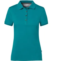 Damen Poloshirt "COTTON-TEC" 214 - XXL - smaragd
