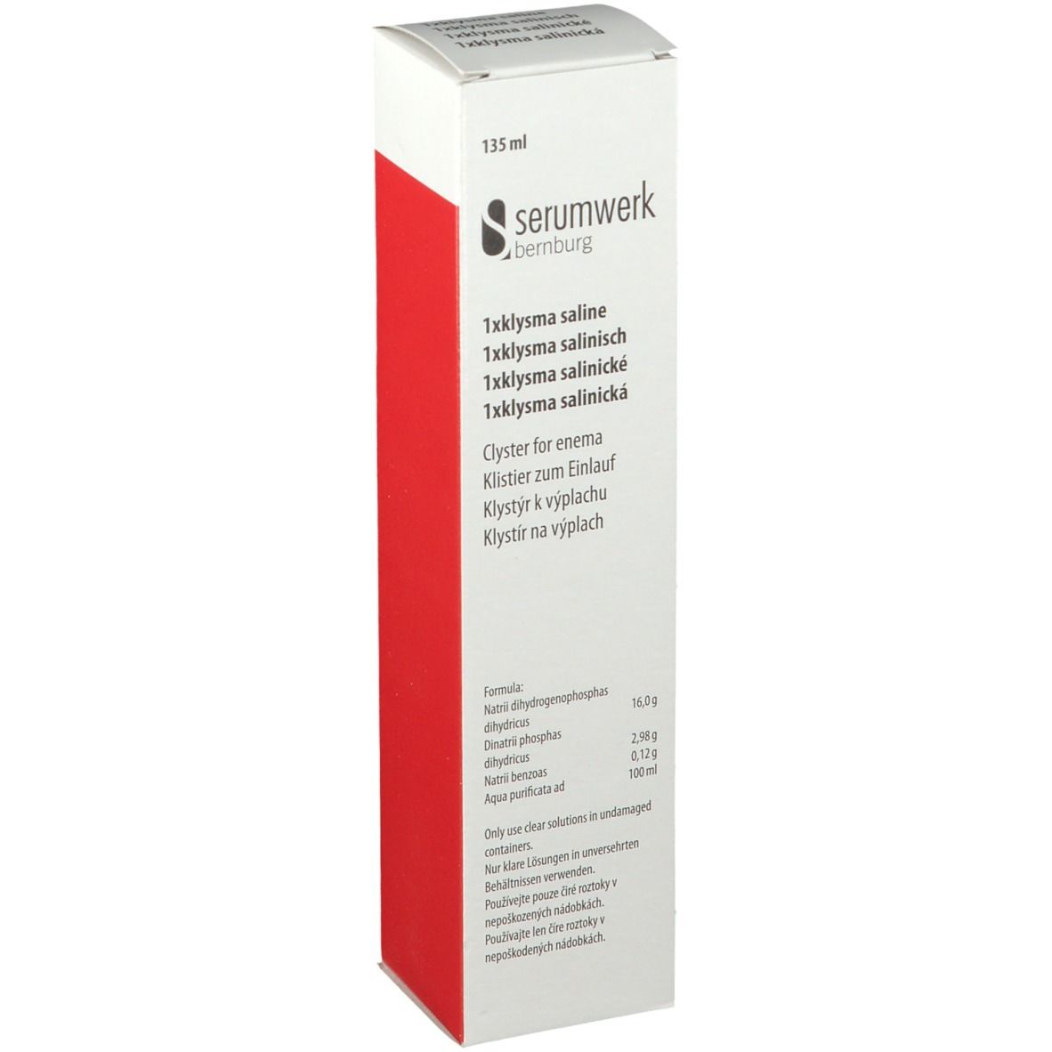 Klysma 1x salinisch 135 ml Klistiere