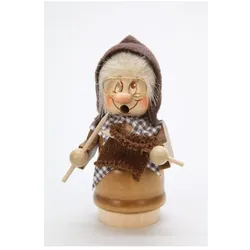 Christian Ulbricht Räuchermann Miniwichtel Oma Höhe 13,0 cm