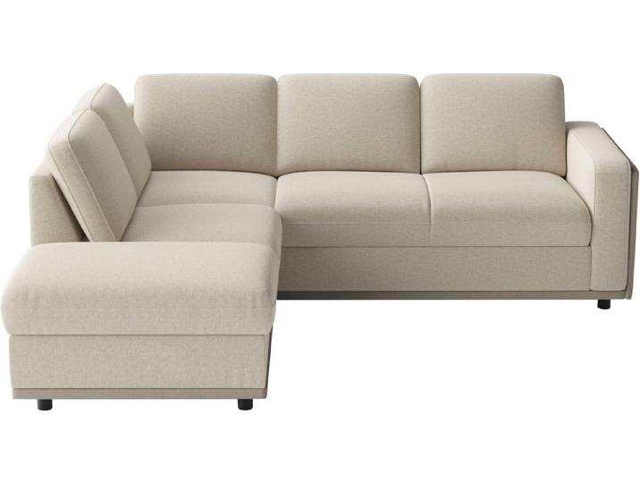 sit&more Ecksofa Cordoba L-Form, B: 232 cm, optional Schlaffunktion & Stauraum, Couch mit XXL-Komfort, großzügige Sitzfläche