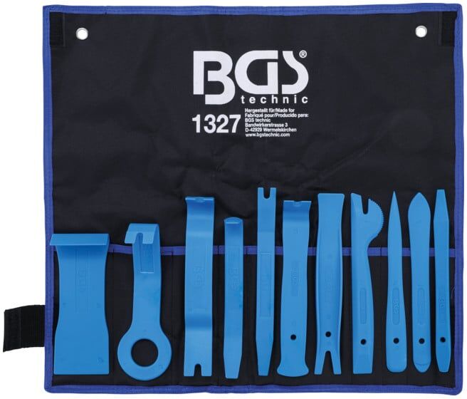 Kit d’outils pour habillage intérieur 11 pièces BGS ; BGS technic (1327)