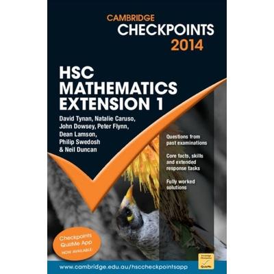 Cambridge Checkpoints HSC Mathematics Extension 1 2014-16, Taschenbuch von Neil Duncan,David Tynan,Natalie Caruso, Cambridge University Press,