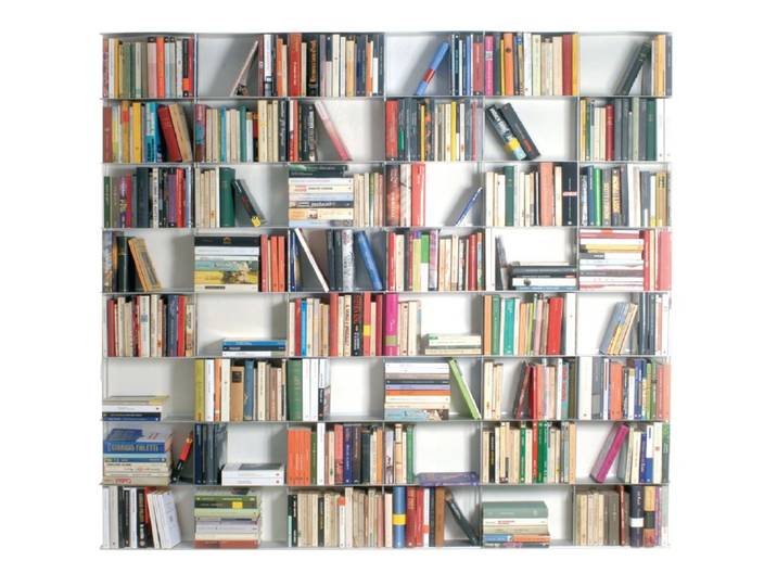 KRIPTONITE bibliothèque murale KROSSING 200 x H 200 cm (Aluminium - Métal)