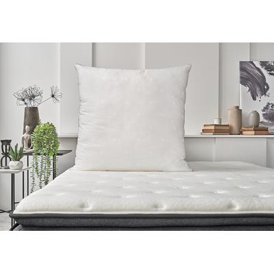 Kopfkissen YATAS BEDDING "Majestät Dacron 95 C, Kopfkissen 40x80, 80x80 cm", weiß, B:40cm L:80cm, Bezug: 100% Baumwolle. Füllung: 100% Polyester, Kopfkissen, kochfest, allergiker geeignet (Hausstauballergiker)