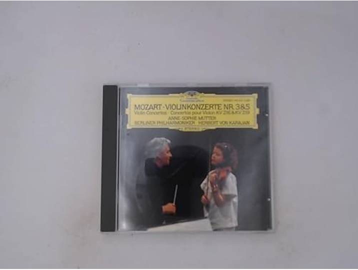 Mozart: Violin Concertos 3 & 5 / Mutter, Karajan
