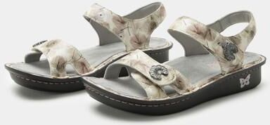 Women's Vienna Sandal by Alegria in Brown (Size 39 M)