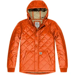 Vintage Industries Byron, Textiljacke wasserdicht - Orange - S