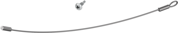 TECE TECEsolid Diebstahlsicherung 9240443 mit verdeckten Verschraubung, für WC-Elektronik