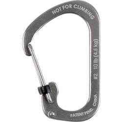 NITE Ize CSL2-11-R6 Karabiner SlideLock Gr. 2 8.9 mm x 43.6 mm x 2.5 mm 1 St.
