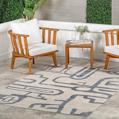 Nuloom Milani Contemporary Machine Washable Indoor/Outdoor Area Rug.