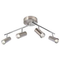Deko Light 348114 Becrux IV Deckenaufbauleuchte LED EEK: F (A - G) 21.0 W Silber