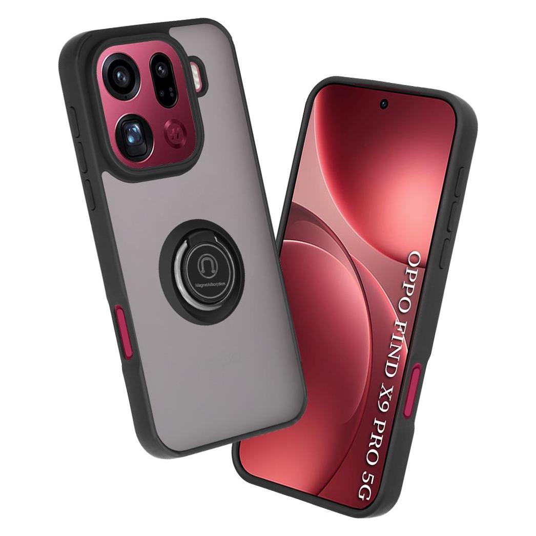 Techsuit - Glinth - Oppo Find X9 Pro - Black (Oppo Find X9 Pro) (65606096)